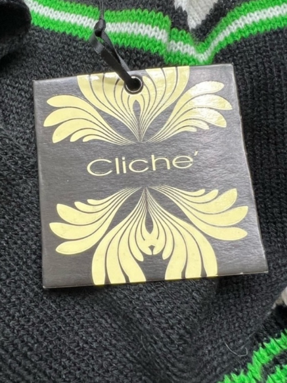 Cliché Black & White Tank Size M - Picture 7 of 7